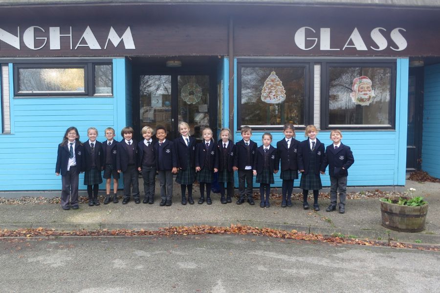 Division II has recently been studying different types of materials in their Science lessons and saw theory put into practice during the annual visit to Langham Glass...