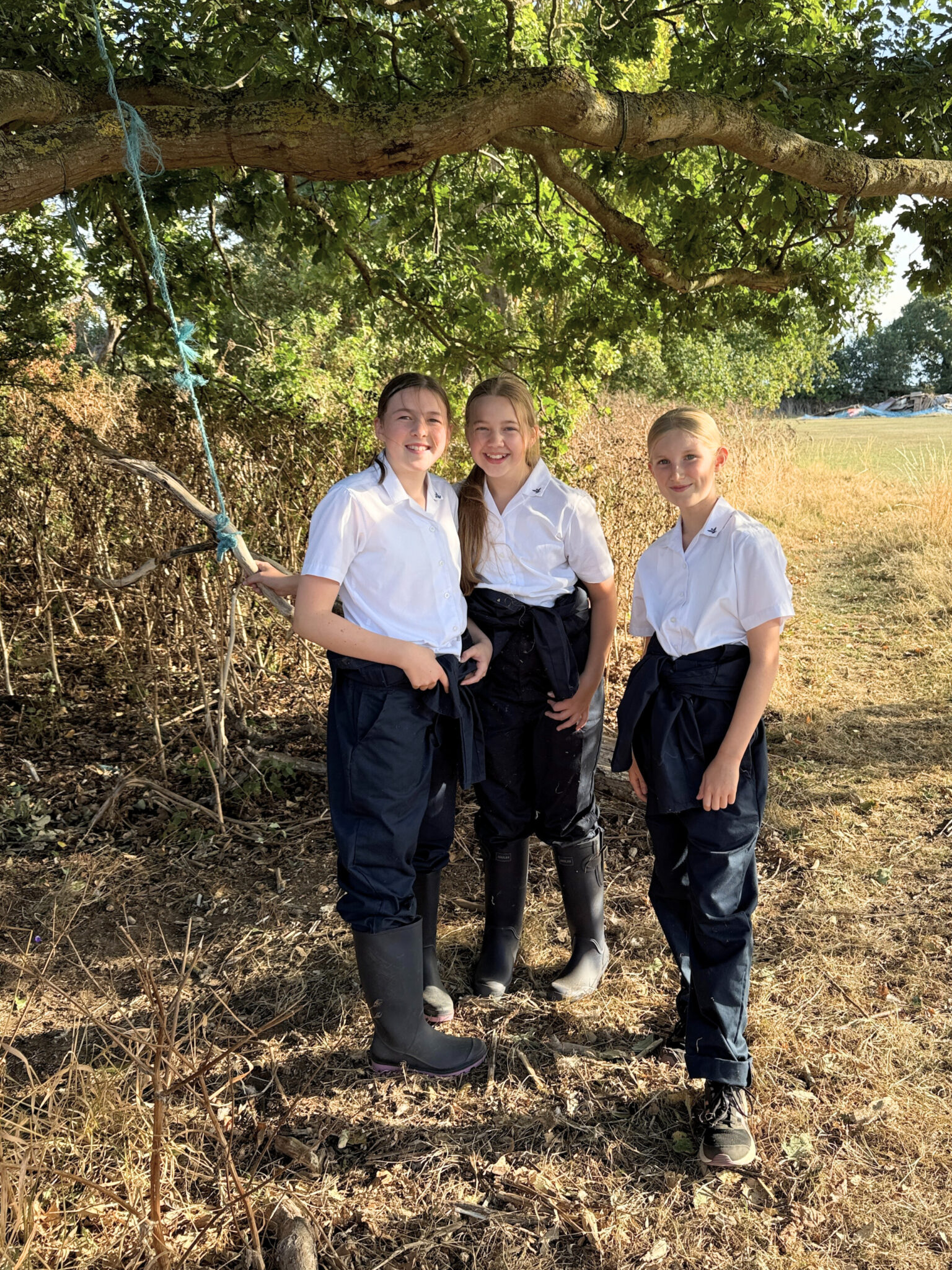Forest School has returned to Glebe House School! Pupils are exploring our beautiful grounds, building resilience, teamwork and a love of nature through exciting outdoor adventures, the rope swing was a favourite!